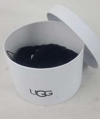 Orejeras negras con caja Ugg para mujer Foto 1 de 4