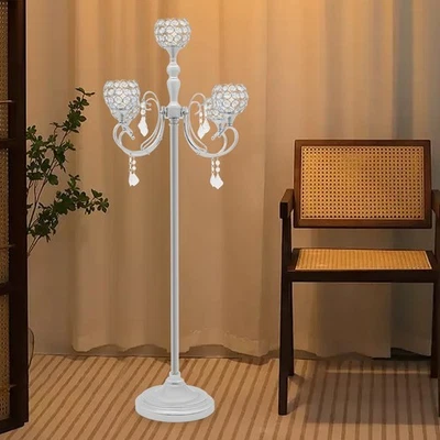 5 Arm 49 Inch Floor Candle Holder Wedding Centerpieces Party Decor Candlestick - Image 1 of 4