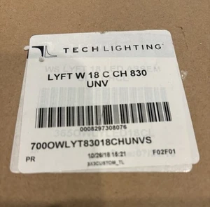 BRAND NEW Tech lighting 700OWLYT83018CHUNVS Indoor/Outdoor LED Wall Sconce - Picture 1 of 4