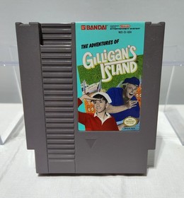 The Adventures of Gilligan's Island Nintendo NES Game Cartridge With Sleeve