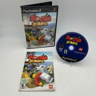 LEGO Soccer Mania (Sony PS2 PlayStation 2) Tested Works CIB W Manual + Reg Card - Image 1 of 4