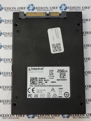 KINGSTON 256GB 2.5" SATA SSD SKC600256G, Grade A+, SKU 9803 - Image 1 of 2
