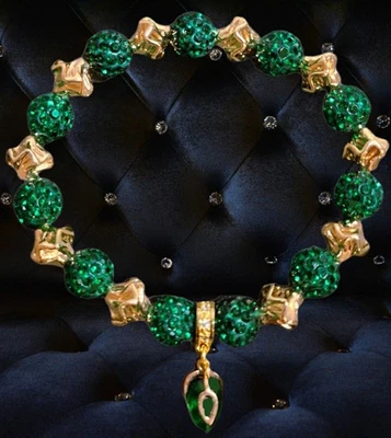 Damen Armband💍Damen Perlenarmband 24 Karat vergoldete Perlen Damen Schmuck - Bild 1 von 2