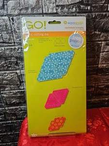 Go! Accuquilt Equilateral Triangles 55079 Fabric Cutting Die - Picture 1 of 2
