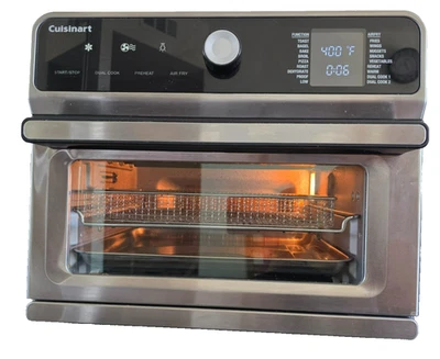 Horno tostador modelo digital Cuisinart CTOA-130PC3 - plateado - USADO Foto 1 de 4