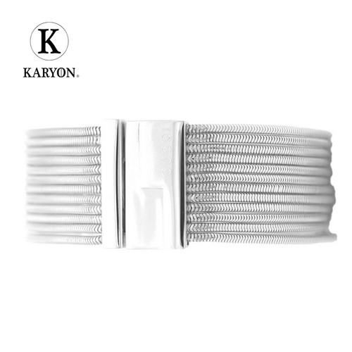 Y0713 Gucci Silver Ag925 Snake Chain Bracelet 12 Line Women’s Jewelry New