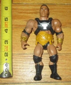 2021 WWF WWE Mattel Rock Dwayne Johnson Wrestling Figur MOTU Serie 3 - Bild 1 von 3