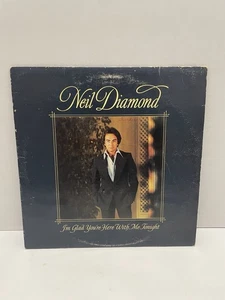 Neil Diamond I'm Glad You're Here With Me Tonight LP Vinyl 1977 Columbia 34990 - Picture 1 of 6