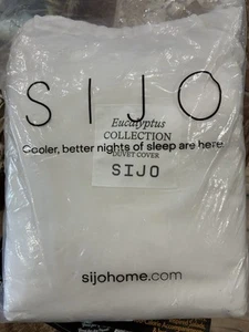Funda nórdica SIJO Premium blanca 100 % eucalipto austriaco Lyocell Cal king Tencel - Imagen 1 de 8