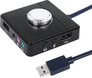 CERRXIAN USB Volume Controller/USB Audio Hub - Picture 1 of 8