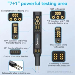 "7+1" Professional Optocoupler Testing Tool for IGBT /Transistor/MOS Tube Tester - Picture 1 of 18