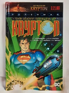 Superman Many Worlds Of Krypton HC DC Comics 2018 3.21 SYFY Promo ARC Copy - Picture 1 of 13