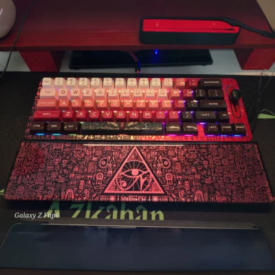 Almohadilla de reposamuñecas con teclado para Helix Lab Aaru TKL Edition Foto 1 de 4