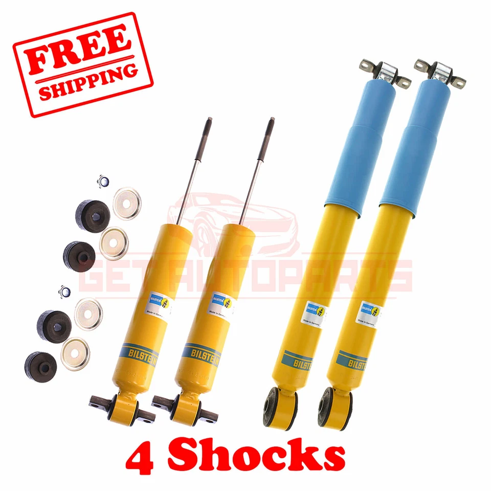Комплект 4 Bilstein B6 4600 Передние и задние амортизаторы для 96-'02 GMC Savana 1500 - Изображение 1 из 4