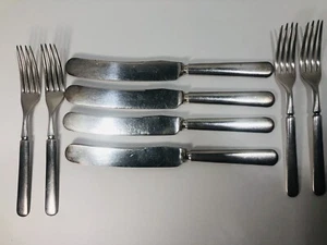C.A. Gossard & Co Silverplate Flatware Washington C.H., O  4 Knifes 4 Forks (1M) - Picture 1 of 8