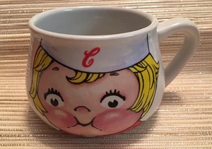 VINTAGE Campbell's Soup Porcelain Mug- Little Blond Girl Front & Back View- 1998 - Picture 1 of 6