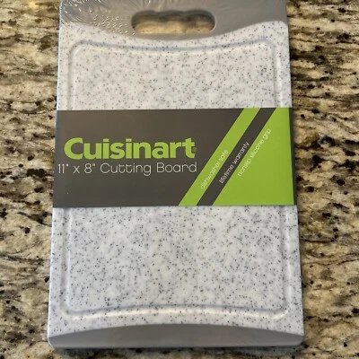 Cuisinart 11x8 Cutting Board Dishwasher Safe, Nonslip Silicone Grip, Lifetime Wa - Image 1 of 4