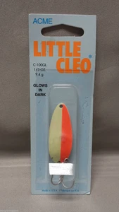 NEU Acme Little Cleo C-100GL weiß und orange Angelköder - Bild 1 von 1