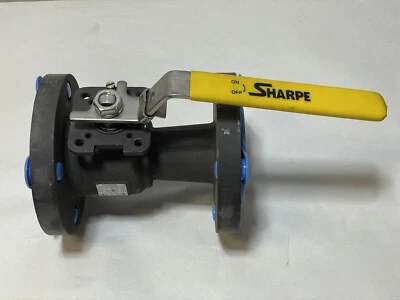 SHARPE 2" Carbon Steel Flanged Ball Valve 54114 (6" Flange) - Image 1 of 4