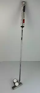 Odyssey White Hot 2 Ball Blade Putter Super Stroke Grip 35" RH BENT DAMAGED - Picture 1 of 7