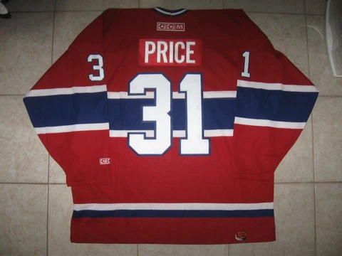 #31 Carey PRICE Montreal CANADIENS Off. Lic. CCM Jersey, Size Men's XL Cover