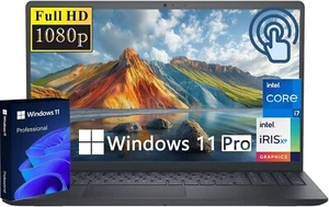 Dell Inspiron 15 Touchscreen Business Laptop, Inter Core i7-1355U, 32GB, 1TB SSD - Bild 1 von 7
