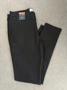 MARKS & SPENCER MENS DARK GREY SKINNY FIT CHINOS TROUSERS Waist 34” Leg 33” BNwt - Picture 1 of 9