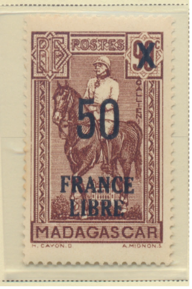 Madagascar Stamp Scott #232, Mint Never Hinged - Image 1 of 1