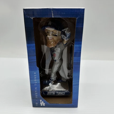 Justin Turner #10 Los Angeles Dodgers Bobblehead 2019 SGA New W Box Cover