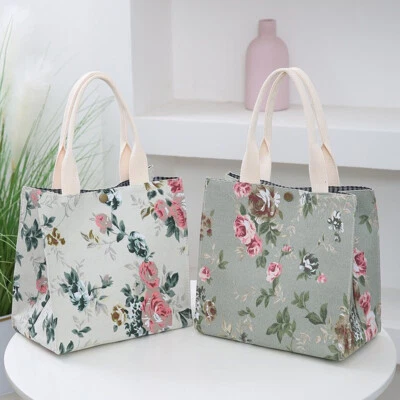 Modische Handtasche Mit Blumenmuster Einkaufstasche Große Kapazitä ♩ - Bild 1 von 4