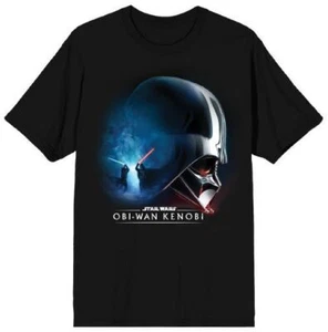 Camiseta gráfica Bioworld Star Wars Obi-Wan Kenobi & Darth Vader Dueling para hombre - Imagen 1 de 2