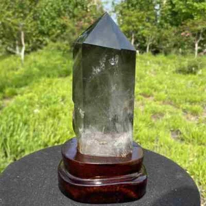 1.91LB Natural Phantom Ghost Clear Quartz Crystal Point gift specimen XAA51-06 - Picture 1 of 24