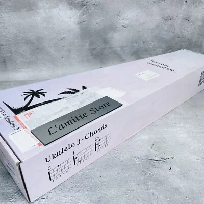 KIWAYA Soprano Long Neck Ukulele KSU-1L with Soft Case Mahogany Plywood KSU1L JP - Image 1 of 4