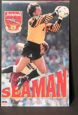 DAVID SEAMAN SOCCER STARLINE MLS SOCCER MINI 3 1/4" x5" RARE POSTER(g36) Cover