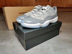 NIKE Air Jordan 11 Low XI Retro COOL GREY 528895-003 UK10.5 with receipt - Picture 1 of 12