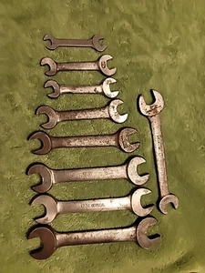 Antique Vintage Old Tool Wrenchs Various Brands USA  - Picture 1 of 8