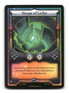 Elestrals Base Set Trading Card Game #BS1-105 Drops of Lethe - Picture 1 of 4