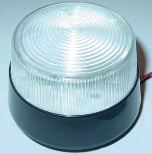 Stroboskop Blitzer Weiß, 12VDC LED Blitzer, Flash, 80-100 Blitze, BW - Bild 1 von 1