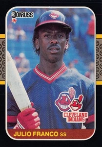 1987 DONRUSS (#131) - JULIO FRANCO - Picture 1 of 2