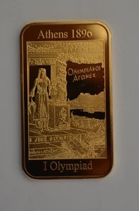 Die Gastgeberstädte der Olympischen Spiele Gedenkserie 18 Barren - Bild 1 von 23