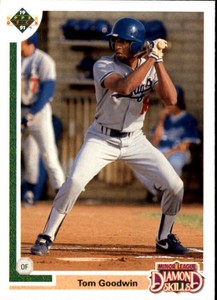 1991 Upper Deck Final Edition Baseball Card #9F Tom Goodwin