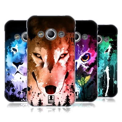 FUNDA HEAD CASE DESIGNS ABSTRACTO SAFARI GEL SUAVE PARA TELÉFONOS SAMSUNG 4 Foto 1 de 4