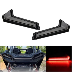 Plastic Black Led Rear Tail Light Lamp Taillight For Polaris RZR 1000 XP Turbo - Picture 1 of 18