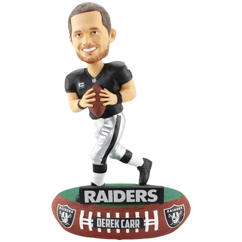 Derek Carr Oakland Raiders Baller Special Edition Bobblehead NFL Football Cover