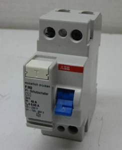 ABB F362-40/0.03 Residual Current-Operated Circuit Breaker, 2-Pole, 40A/30mA - Picture 1 of 4