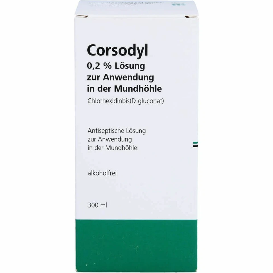 EURIMPHARM ARZNEIMITTEL GMBH CORSODYL Lösung 300 ml PZN01974282