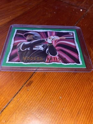 2020 Topps Gallery Luis Robert Jr RC Modern Artists Green Parallel /250 SP READ - Image 1 of 4