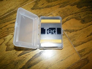 Ted United Airlines See Though Translucent Playing Cards NEW NIB Full Deck - Picture 1 of 4