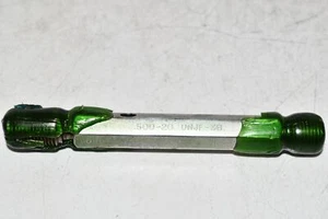 Precon .500-20 UNJF-3B Thread Plug Gage Go Pd .4675 No GO .4717 - Picture 1 of 4
