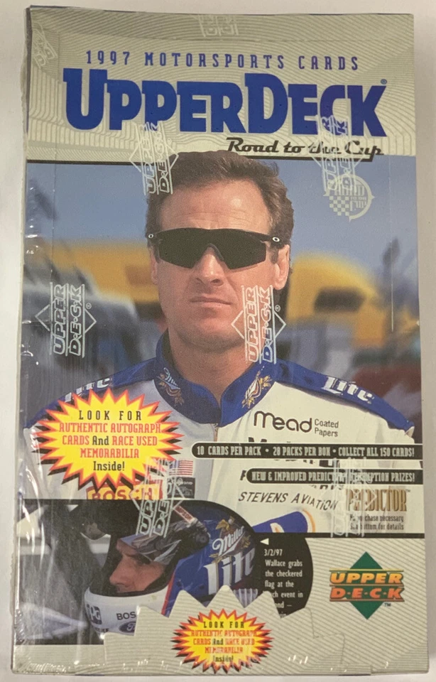1997 Upper Deck Motorsports Road To The Cup Hobby Racing Box Factory Sealed - Image 1 of 4